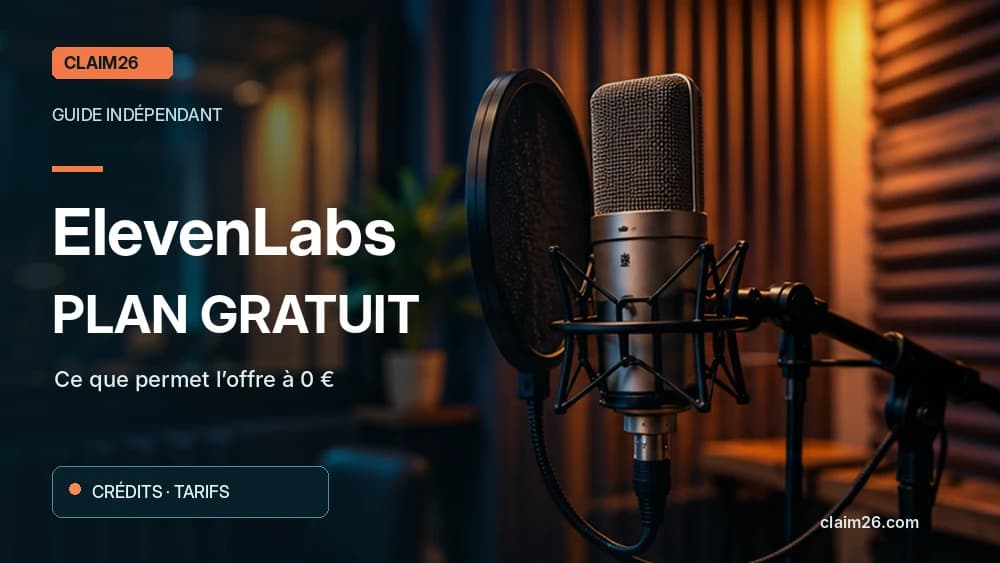 Illustration de crédits audio et indicateurs de consommation sur une console créative