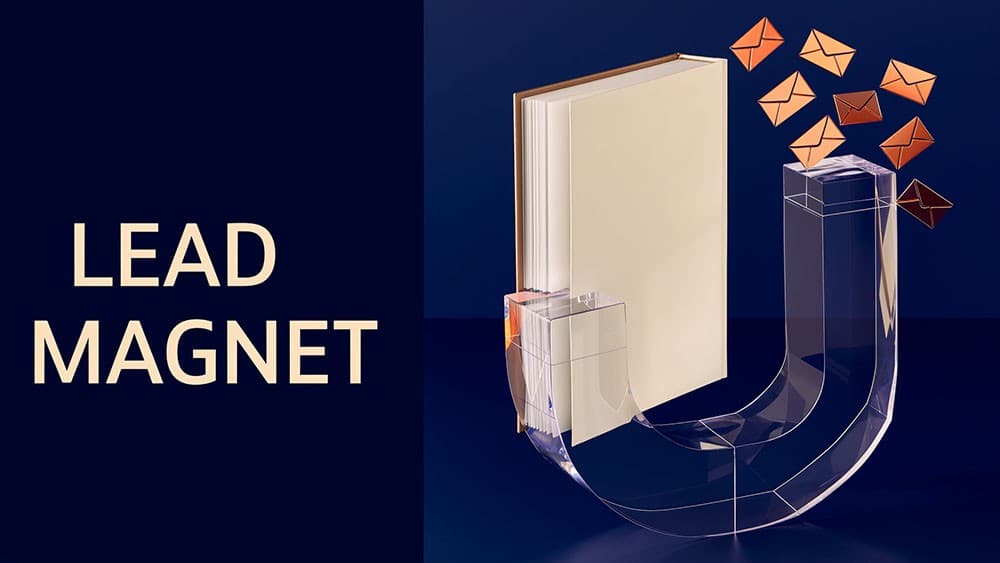 Lead magnet journey from free resource to opt-in page, email delivery and Systeme.io contact list