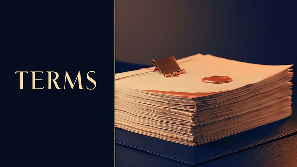 Terms and conditions document connected to a Systeme.io checkout page